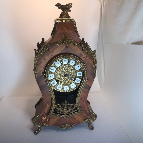 Other - FRENCH INSPIRED WITH GERMAN MOVEMENTS MANTLE CLOCK